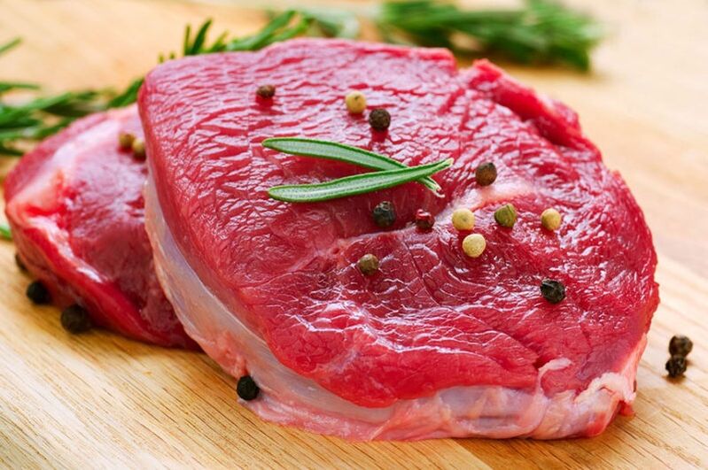 meat to increase power