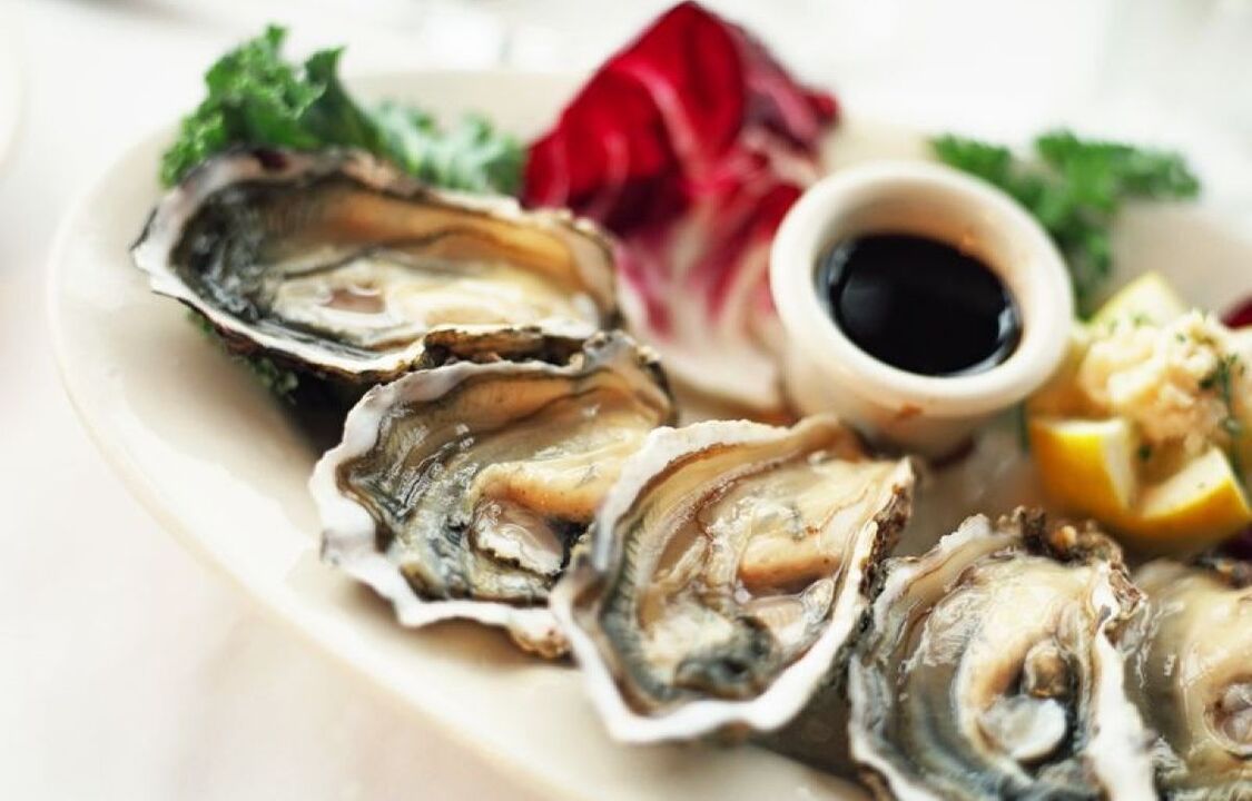 oysters to increase power