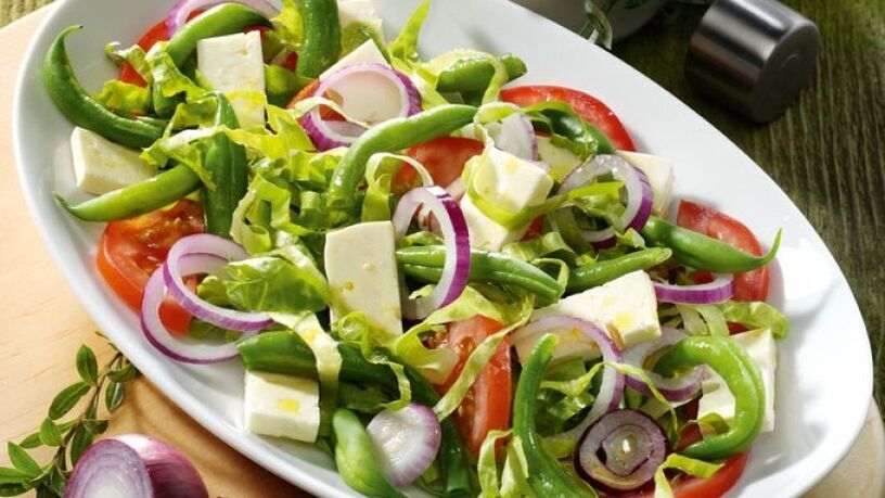 vegetable salad to increase strength
