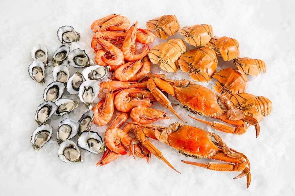 seafood to stimulate power