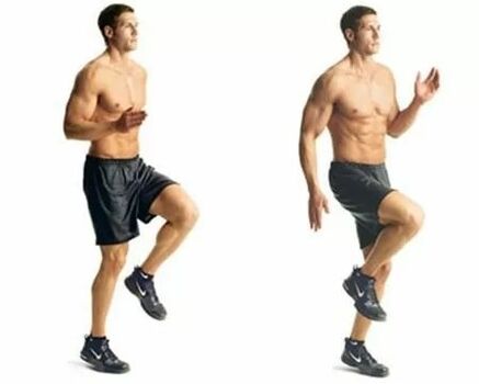 Exercise fake step