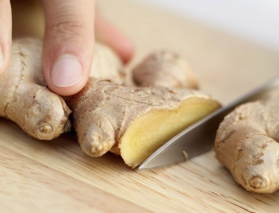 Ginger root for masculine power